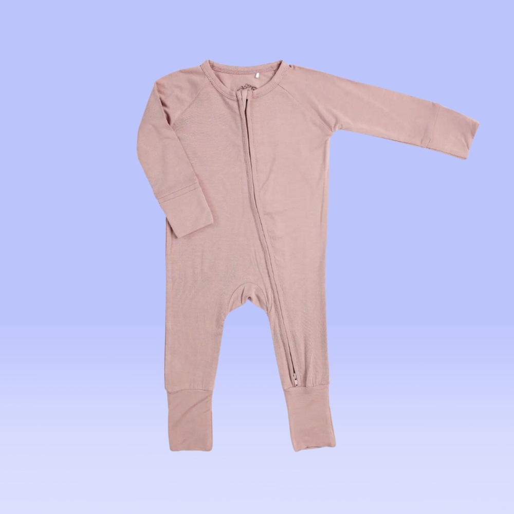 Goumikids mauve bamboo pajamas